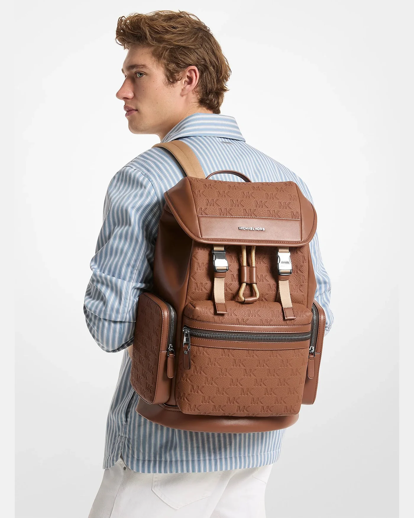 Рюкзак Michael Kors Jet Set из зернистой кожи — 3