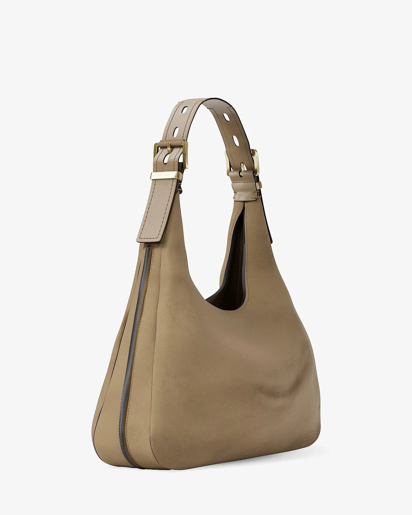 Michael Kors Nolita Large — сумка-хобо из нубука — 5