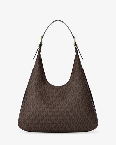 Женская сумка-хобо Michael Kors Nolita с логотипом