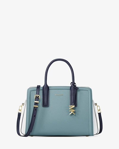 Кожаная сумка-сэтчел Michael Kors Laila в цветовой блокировке
