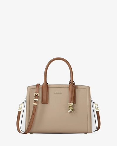 Кожаная сумка-сэтчел Michael Kors Laila в цветовой блокировке