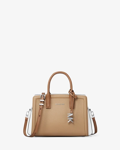 Сумка-сатчел Michael Kors Laila extra-small кожаная, цветной блок