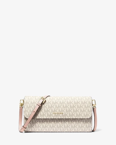 Сумка-кроссбоди Michael Kors Jet Set small для смартфона с фирменным лого