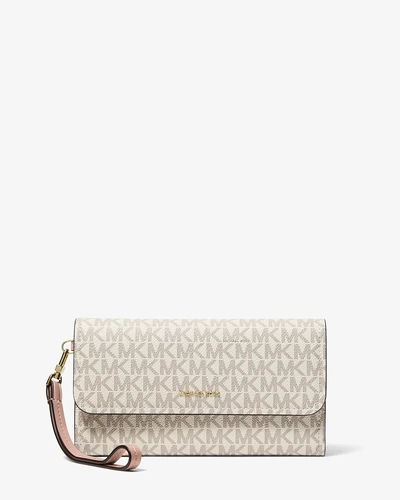 Клатч-ристлет Michael Kors Jet Set medium для смартфона с фирменным лого