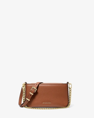 Кожаная сумка-пошет Michael Kors Bryant, малая, трансформер