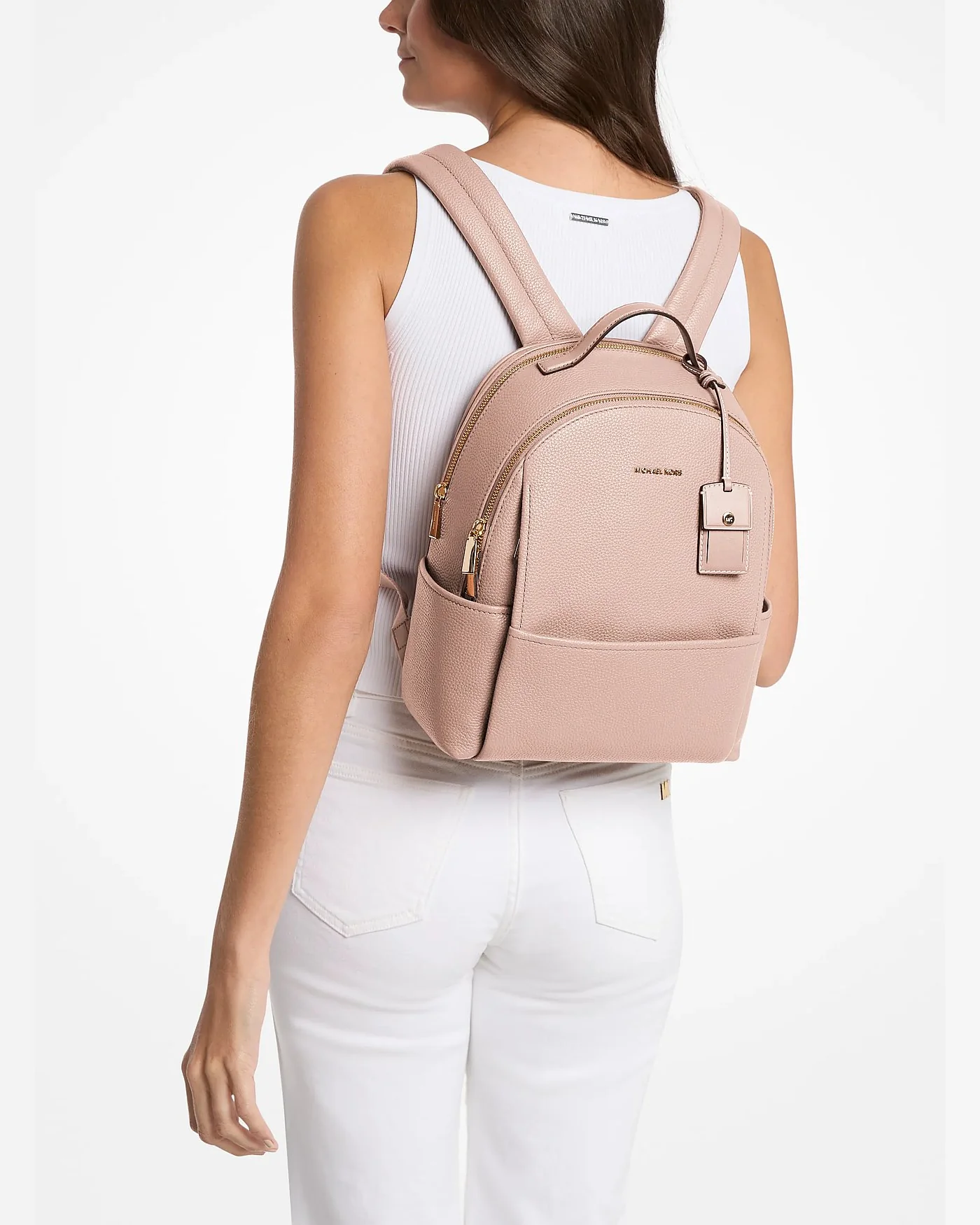 Michael Kors Sable Medium — рюкзак из фактурной кожи — 3