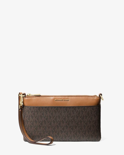 Клатч Michael Kors Jet Set с логотипом