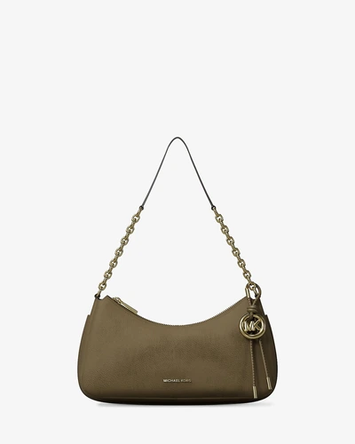Клатч-пошетт Michael Kors Nolita medium из нубука на цепочке