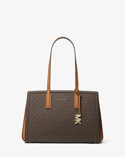 Сумка-тоут Michael Kors Laila с фирменным логотипом