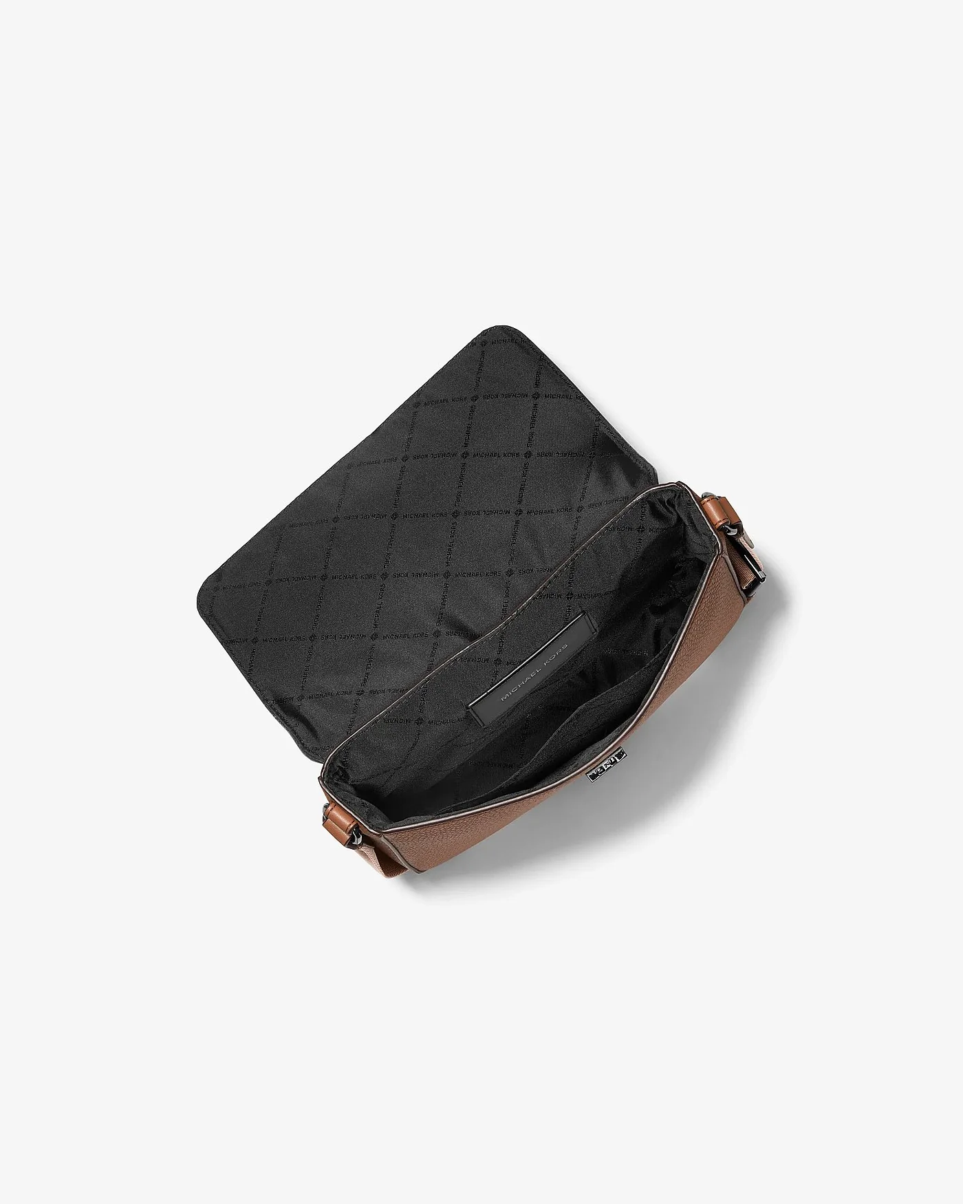 Мини-сумка через плечо Michael Kors Ezra из зернистой кожи — 2