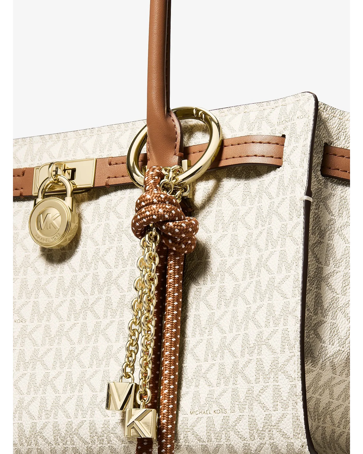 Женская сумка-сэтчел Michael Kors Hamilton Moderne с логотипом — 4