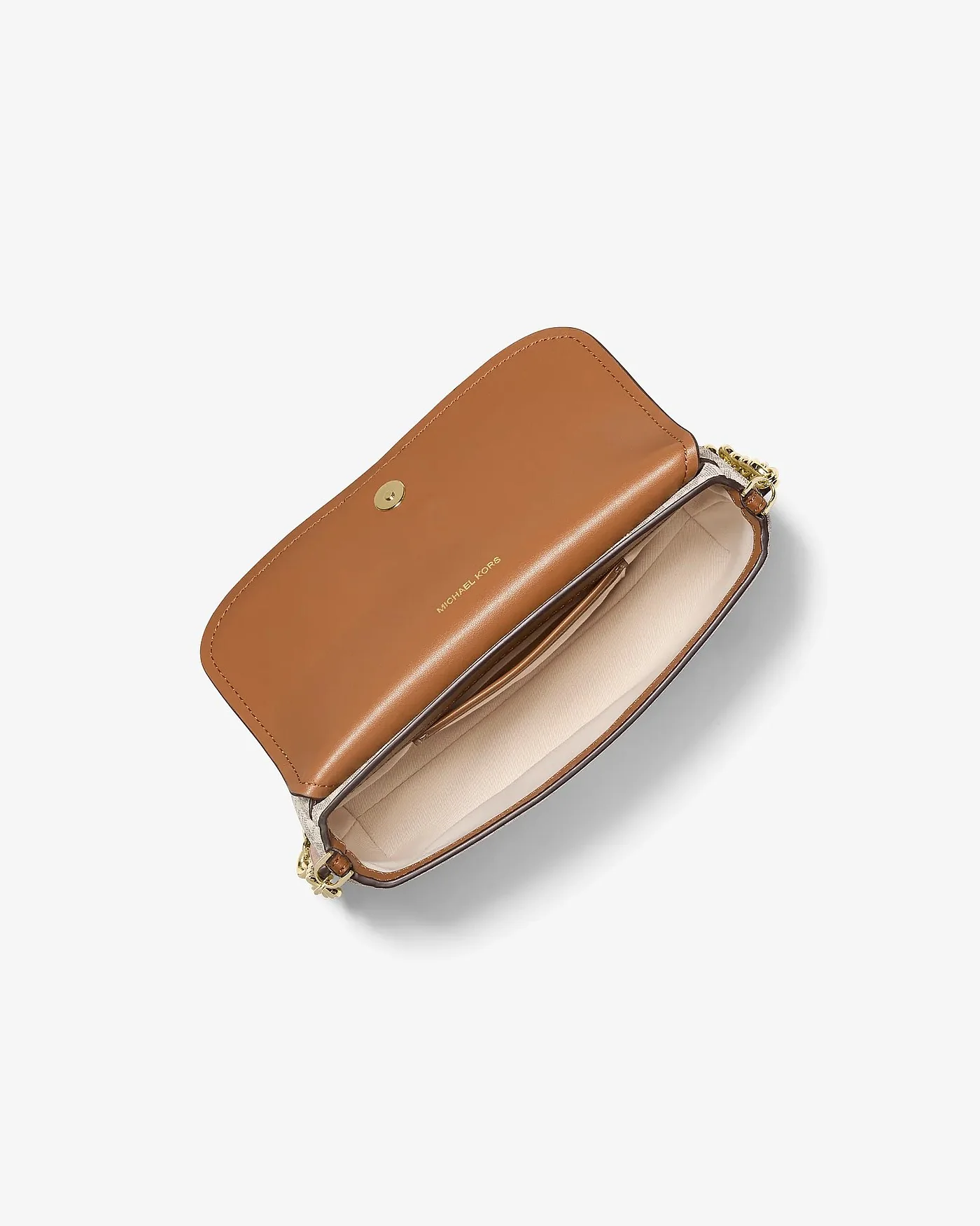 Сумка кросс-боди Michael Kors Nolita Small Signature с фирменным логотипом — 2