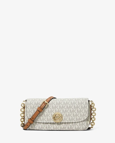 Сумка кросс-боди Michael Kors Nolita Small Signature с фирменным логотипом