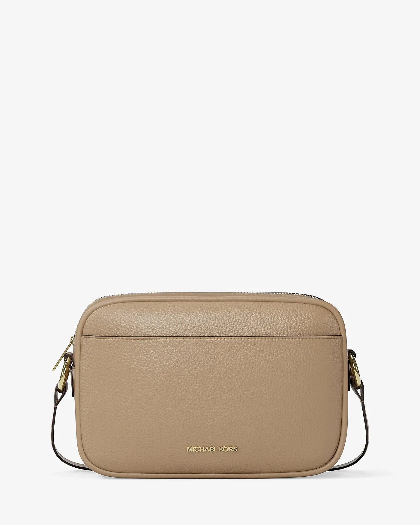 Сумка-кроссбоди Michael Kors Jet Set Camera Large из зернёной кожи — 1