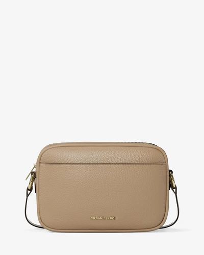 Сумка-кроссбоди Michael Kors Jet Set Camera Large из зернёной кожи
