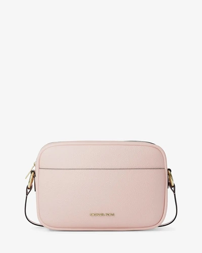 Сумка-кроссбоди Michael Kors Jet Set Camera Large из зернёной кожи