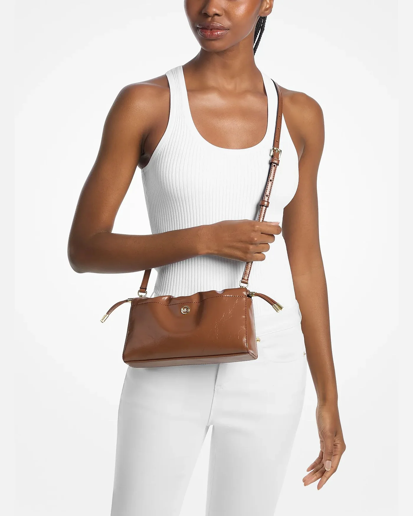 Michael Kors сумка-кроссбоди Matilda Small со сборкой на завязке — 3