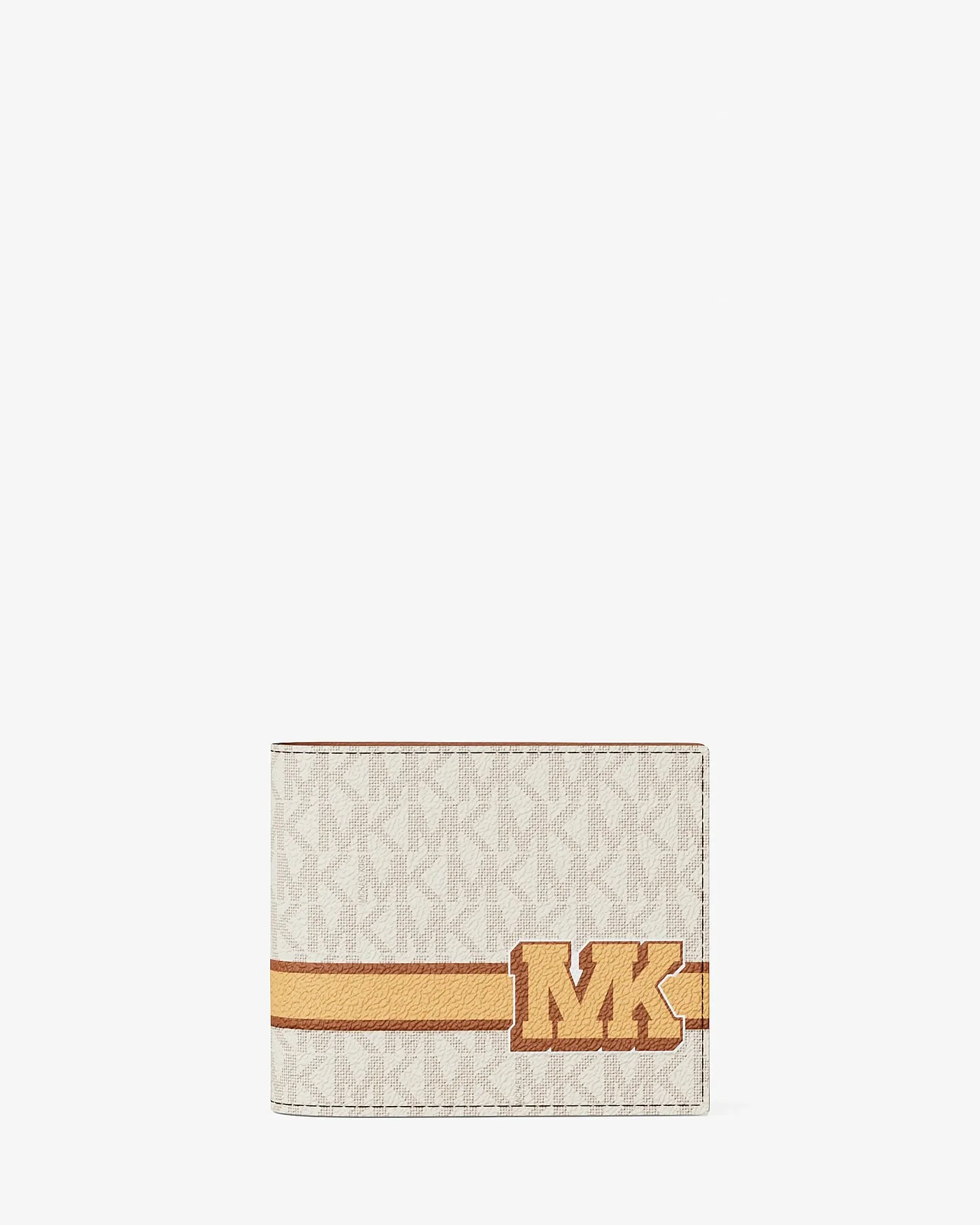 Бумажник Michael Kors Cooper в полоску с фирменным логотипом — 3