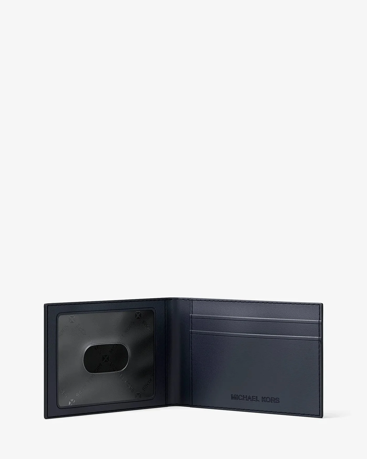 Кошелёк Cooper из джинсовой ткани с жаккардовым логотипом — 2