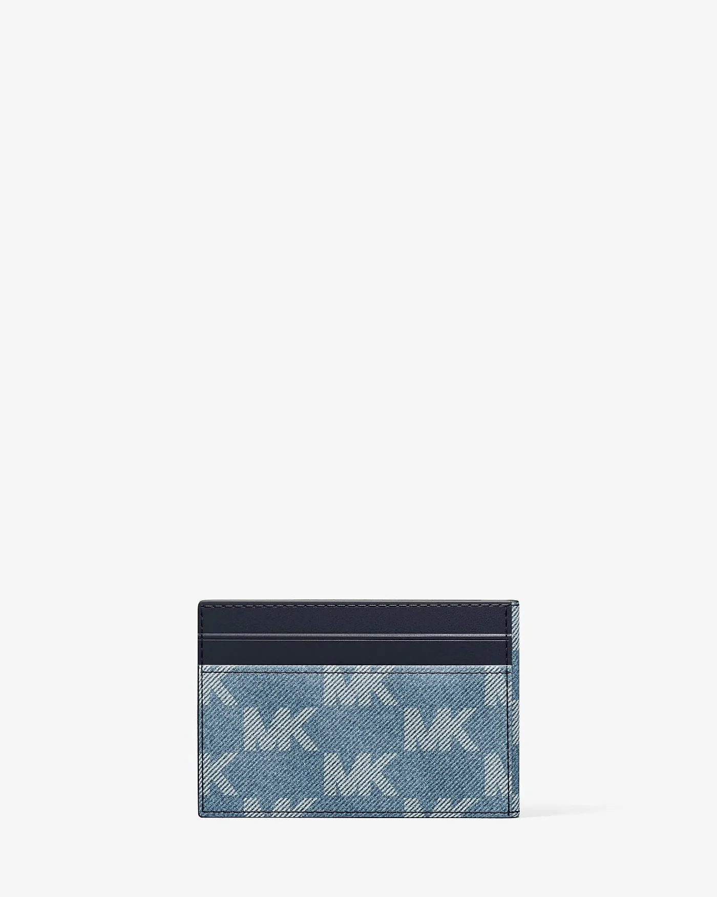Кошелёк Cooper из джинсовой ткани с жаккардовым логотипом — 3