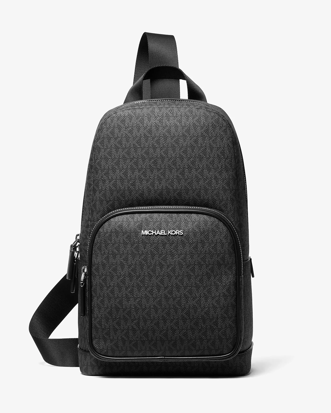 Рюкзак-слинг Michael Kors Cooper с фирменным принтом — 1