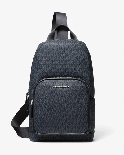 Рюкзак-слинг Michael Kors Cooper с фирменным принтом