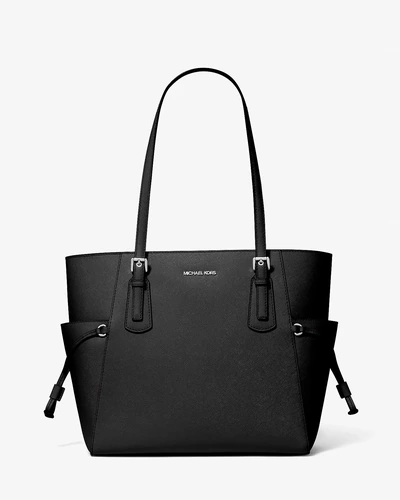 Сумка-тоут Michael Kors Voyager Large из кожи сафьяно