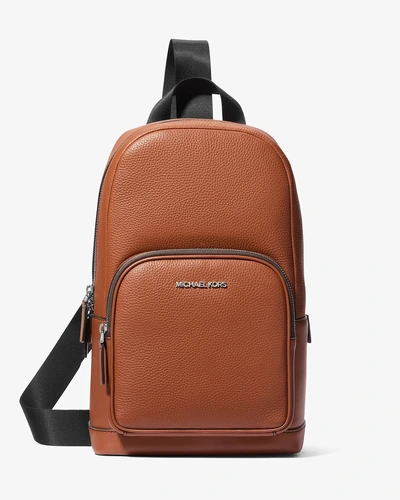 Рюкзак-слинг Cooper из фактурной кожи