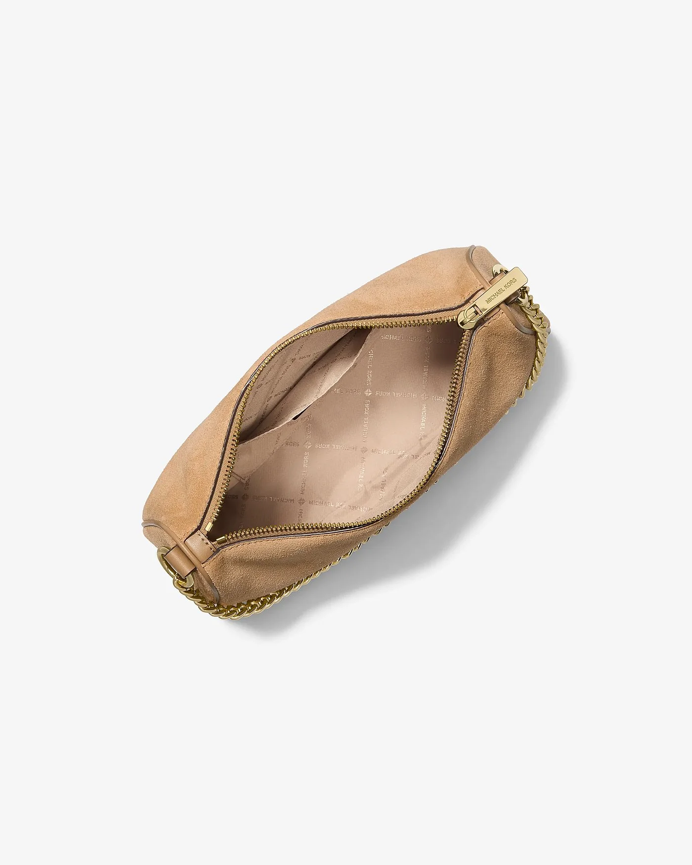 Michael Kors сумка-кроссбоди Carmela Medium из замши — 2