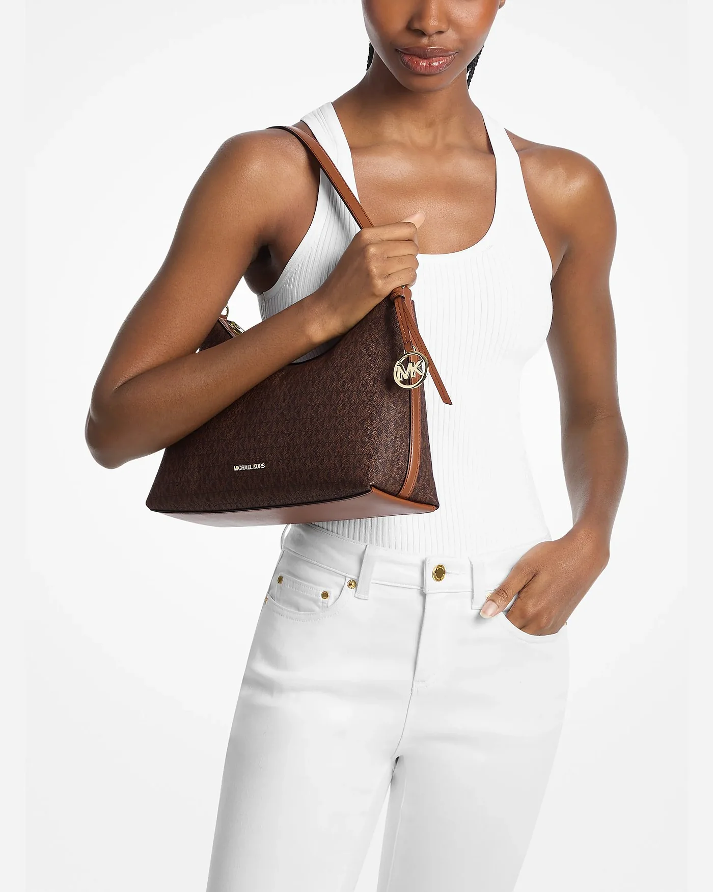 Michael Kors сумка на плечо Sammy Medium с фирменным логотипом — 4