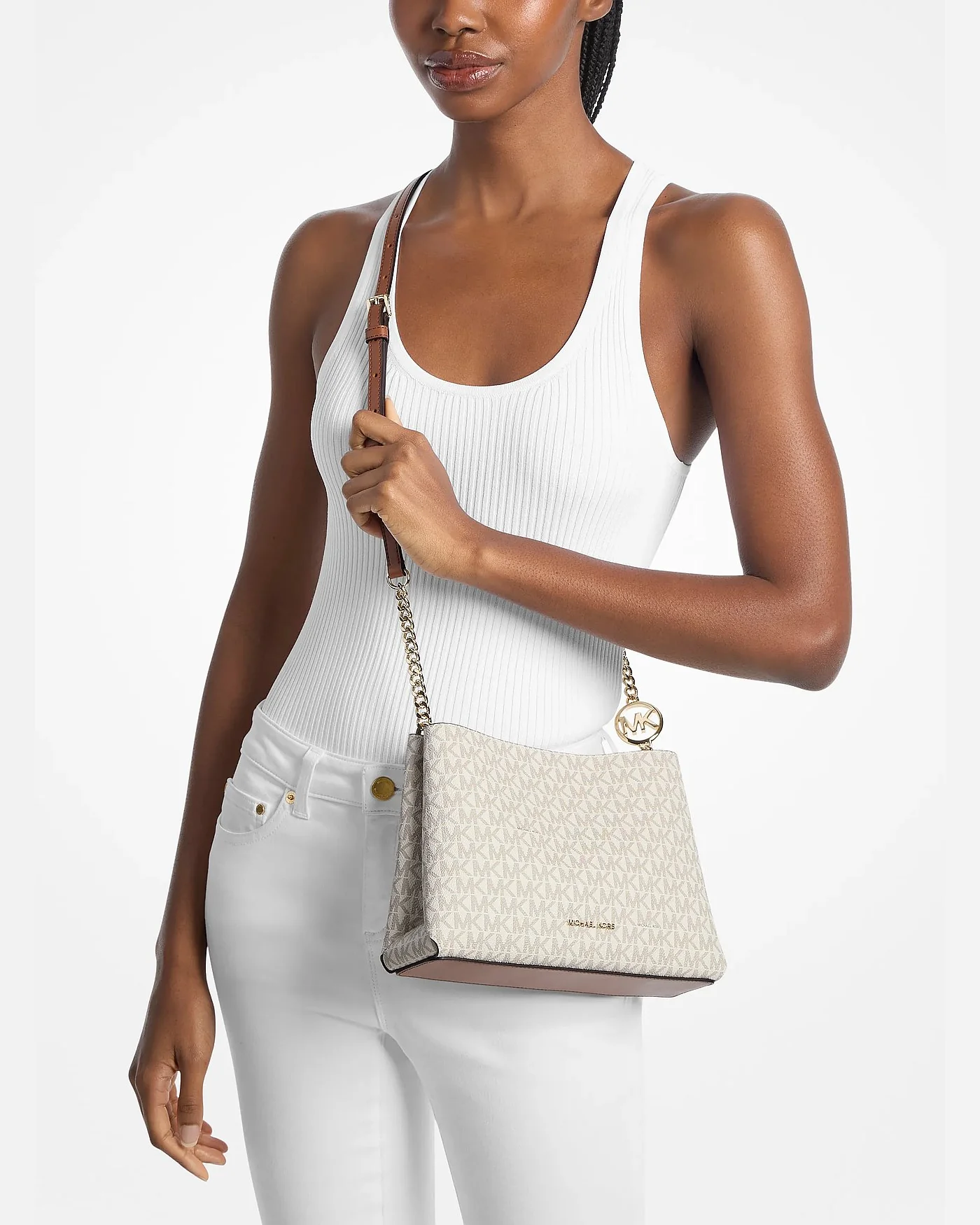 Michael Kors сумка-кроссбоди Christina Small с фирменным логотипом — 3