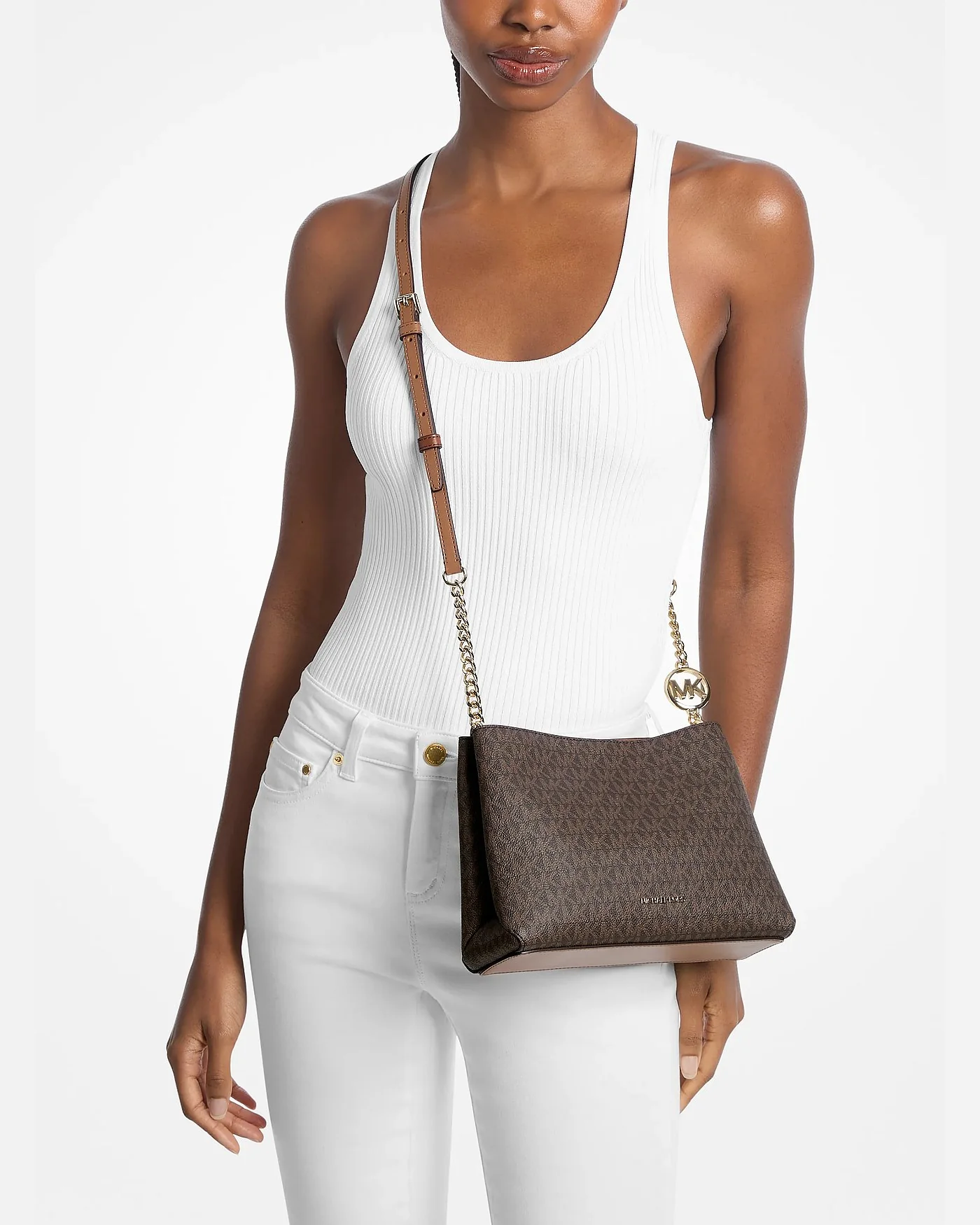 Michael Kors сумка-кроссбоди Christina Small с фирменным логотипом — 3