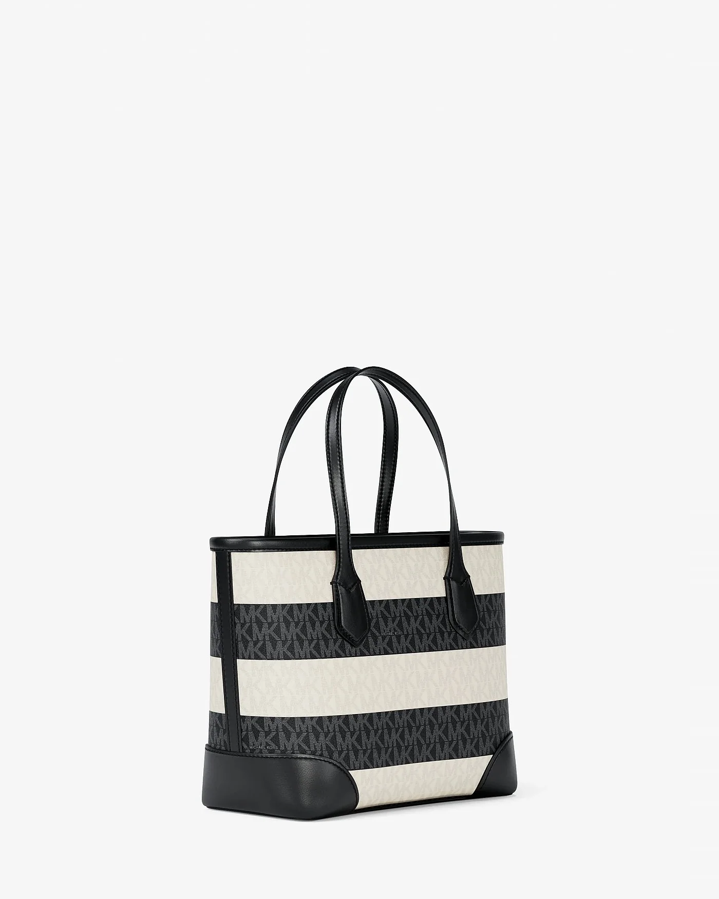 Сумка-кроссбоди Michael Kors Eva с монограммным принтом, чёрная — 3
