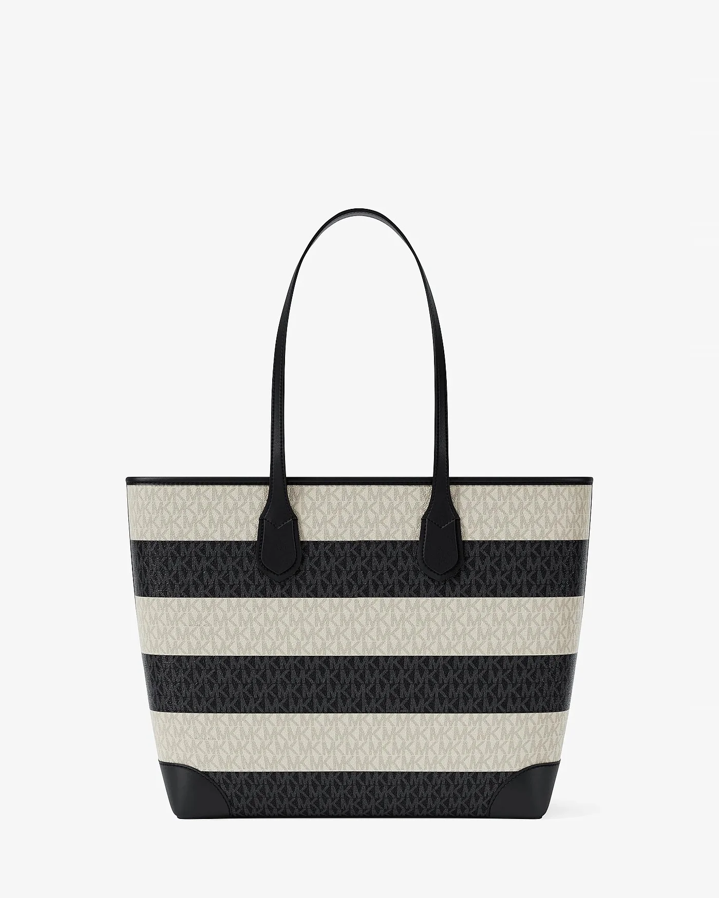 Сумка-тоут Michael Kors Eva Large в фирменную полоску — 5