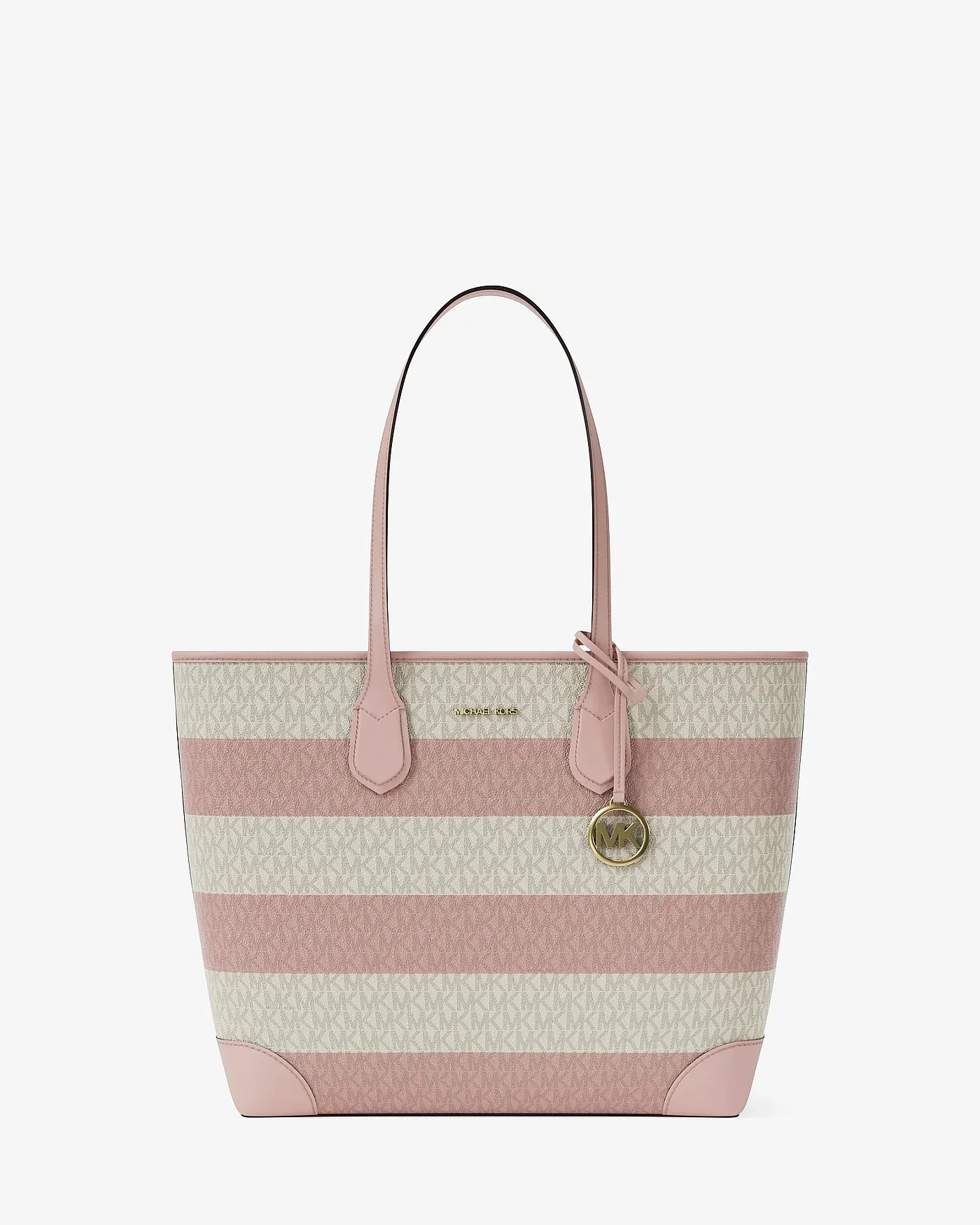 Michael Kors сумка-тоут Eva Large в полоску с фирменным логотипом — 1