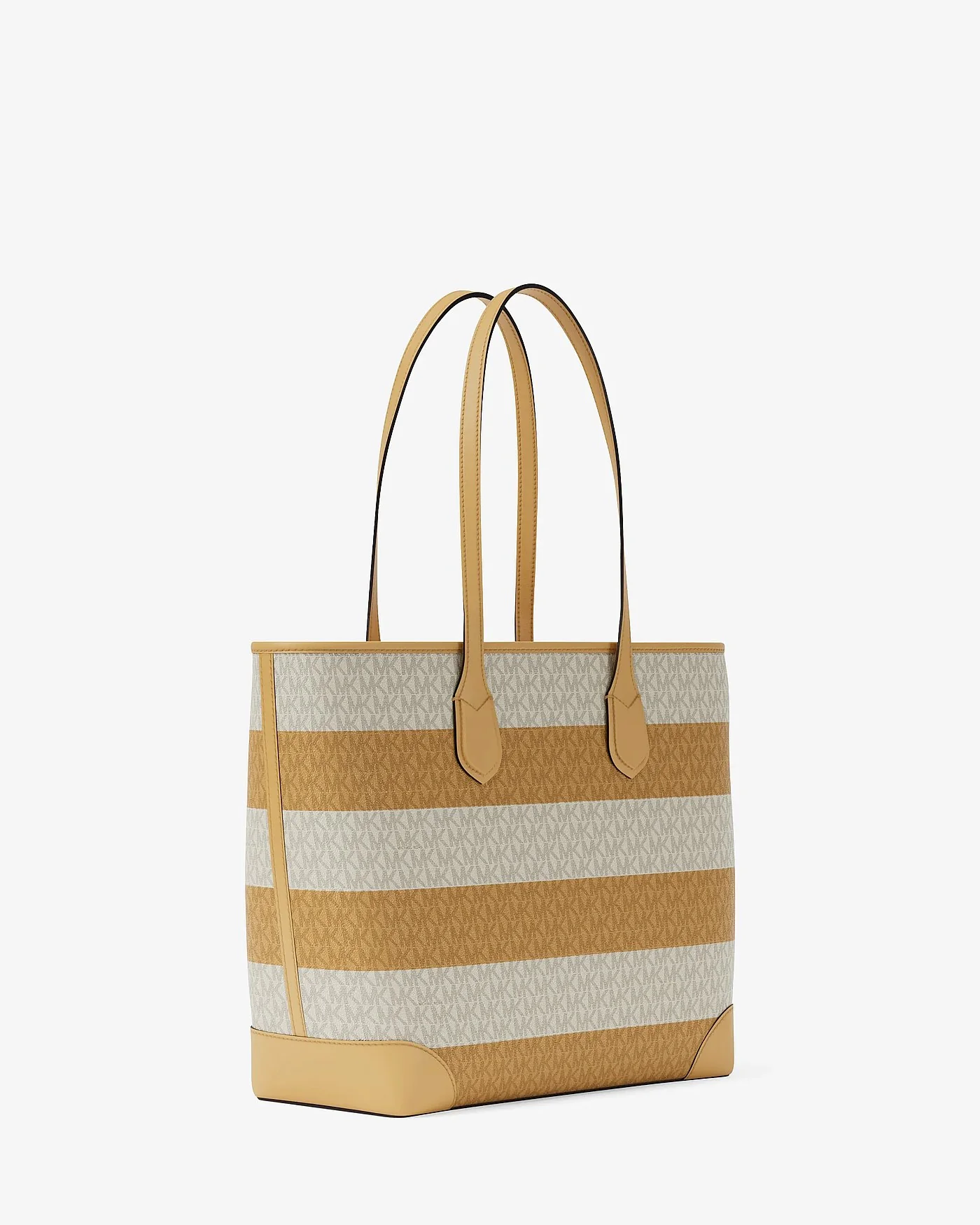 Michael Kors сумка-тоут Eva Large в полоску с фирменным логотипом — 3