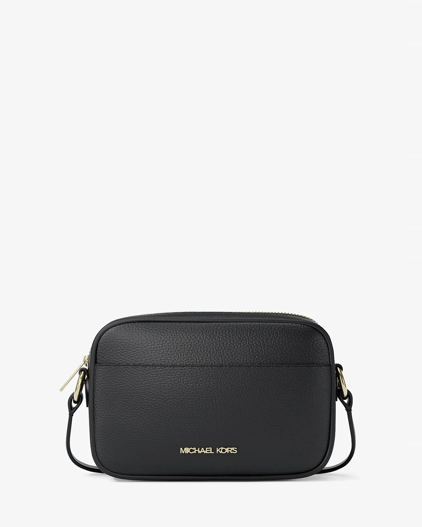 Michael Kors Jet Set — малая сумка кросс-боди из зернёной кожи — 1