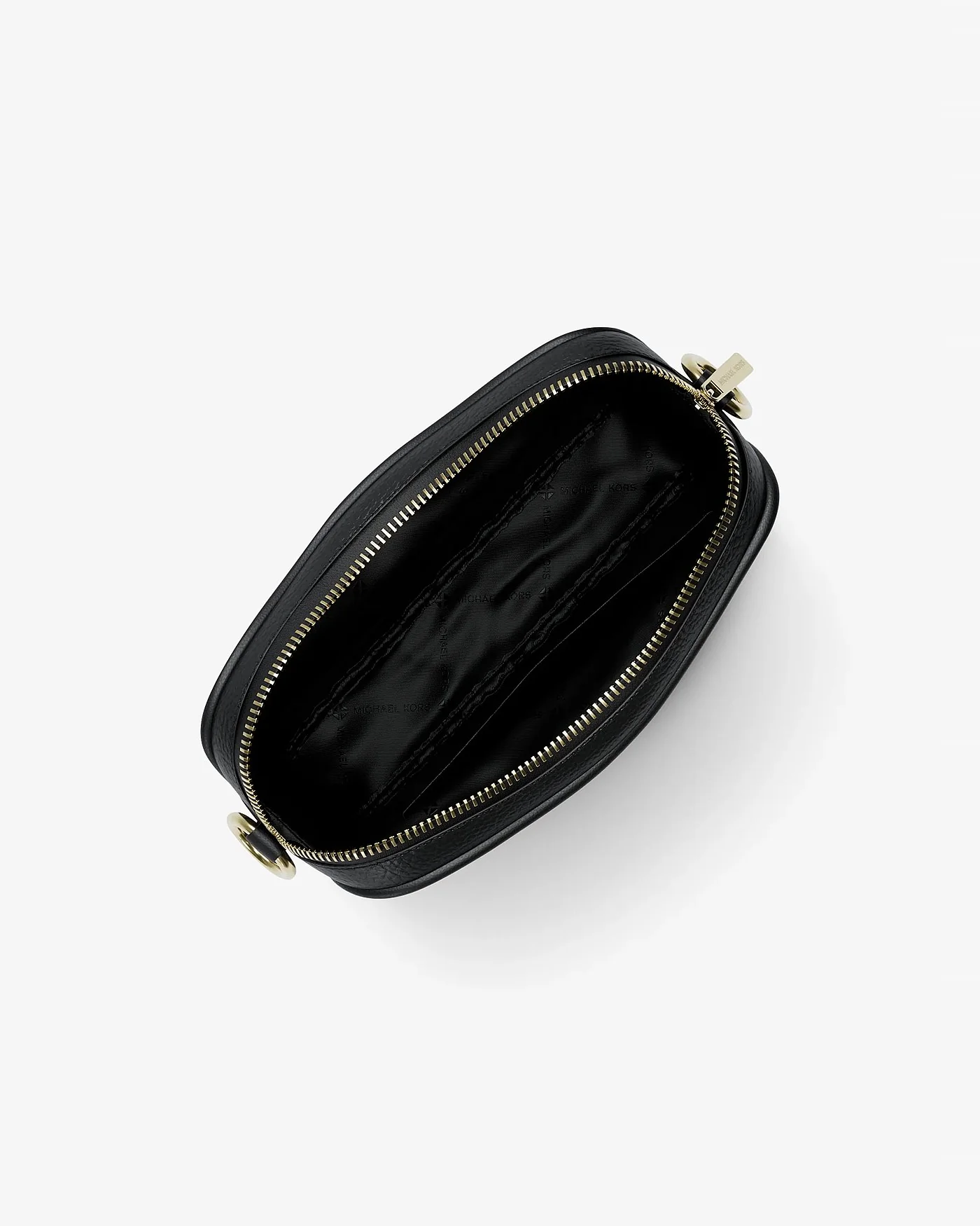 Michael Kors Jet Set — малая сумка кросс-боди из зернёной кожи — 2