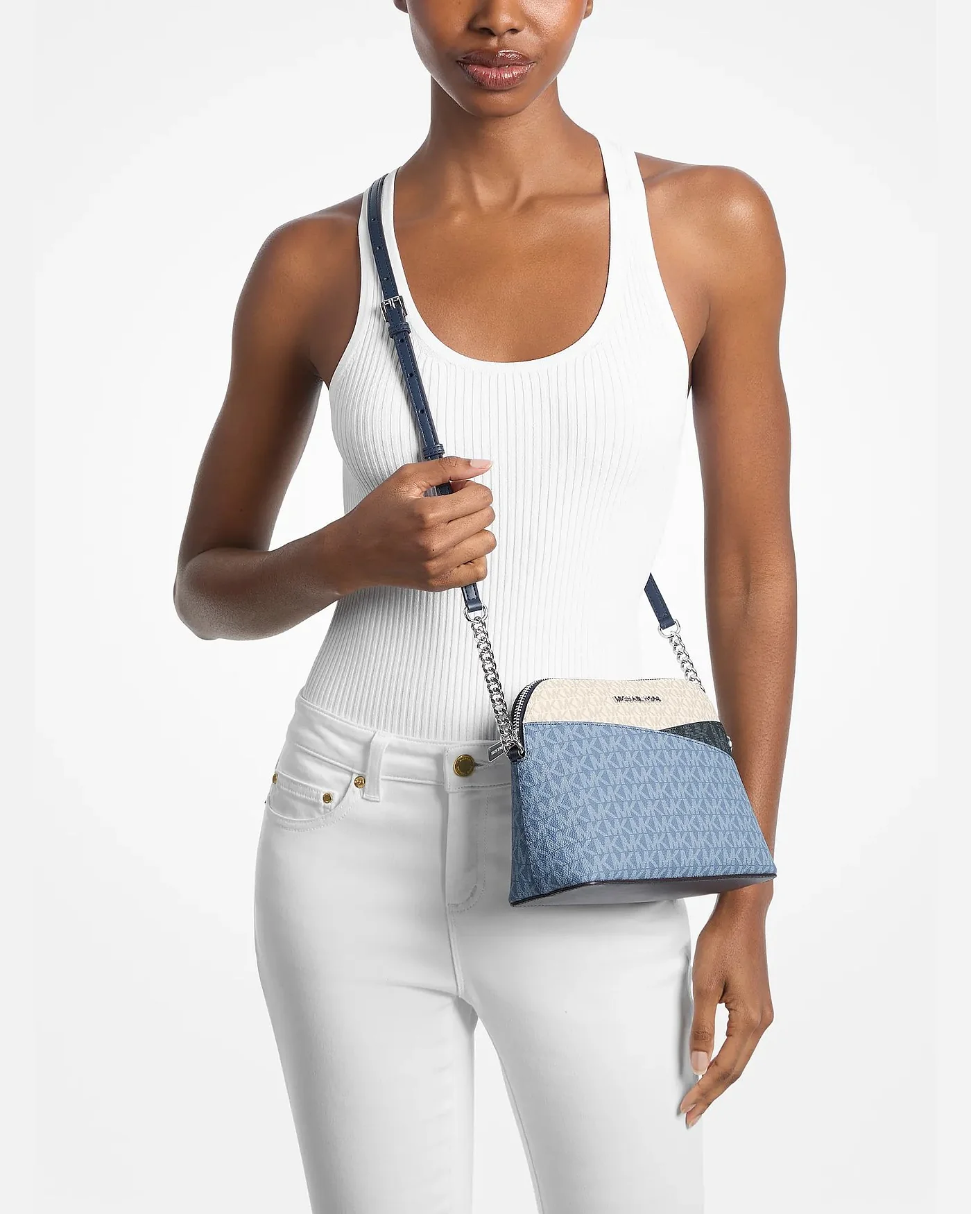 Сумка-кроссбоди Michael Kors Jet Set Travel Color-Block — 3