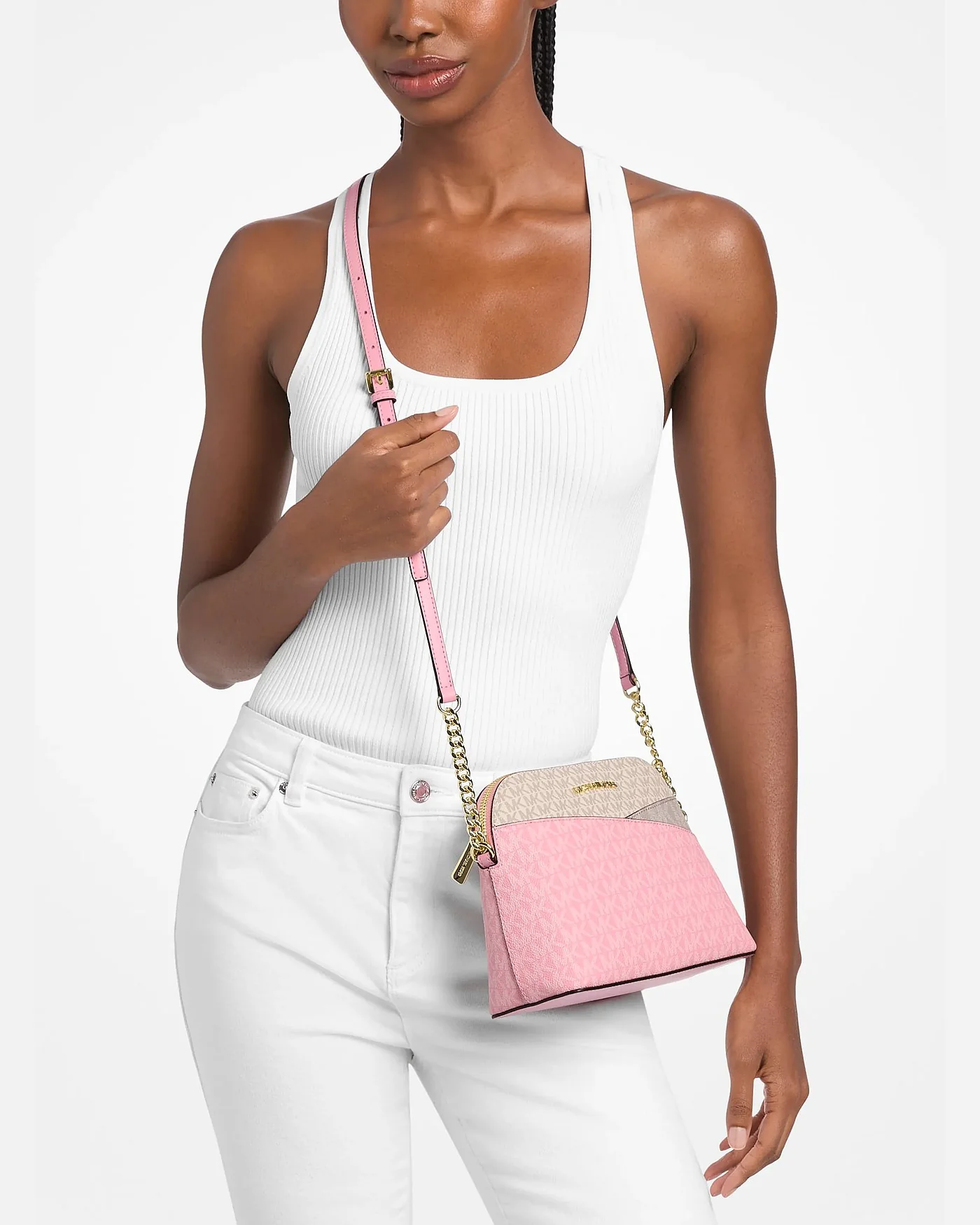 Сумка-кроссбоди Michael Kors Jet Set Travel Color-Block — 3