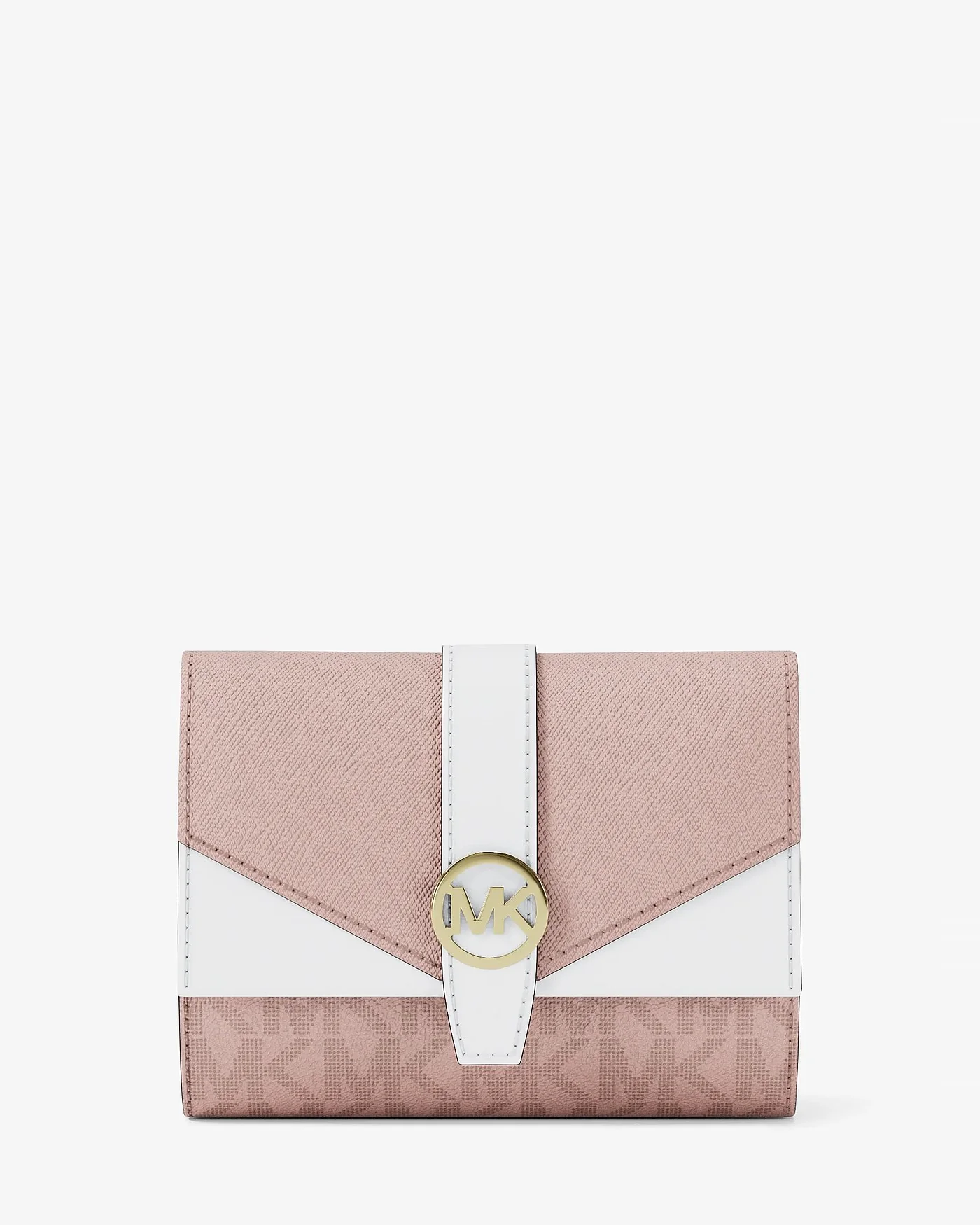 Кошелёк-трифолд Michael Kors Greenwich Medium с фирменным принтом — 1
