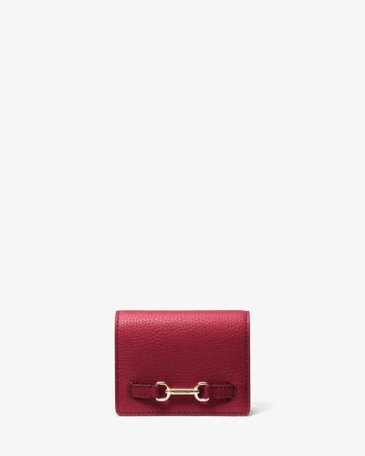 Кошелек Michael Kors Carson Small из зернёной кожи