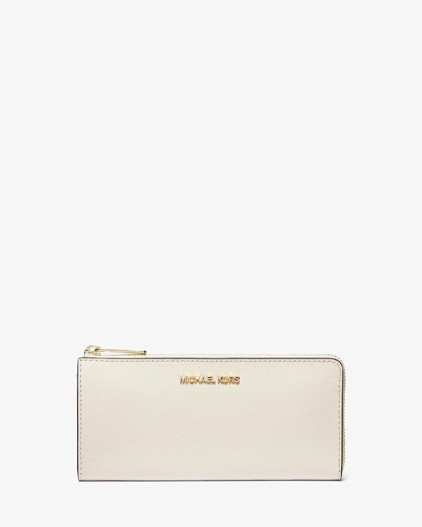 Michael Kors кошелек Jet Set Travel Large из кожи сафьяно на молнии — 1