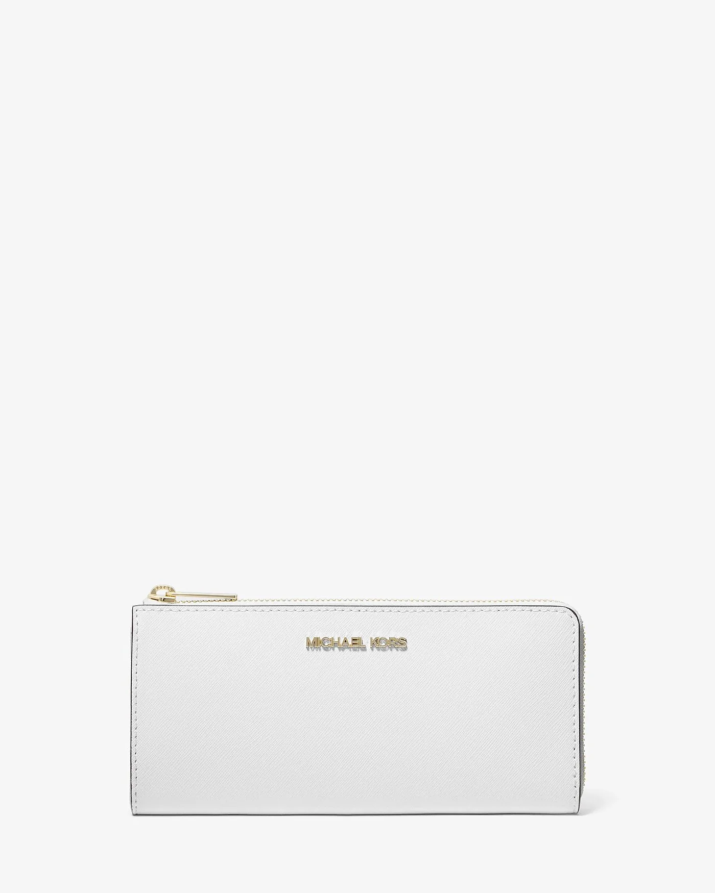 Michael Kors кошелек Jet Set Travel Large из кожи сафьяно на молнии — 1