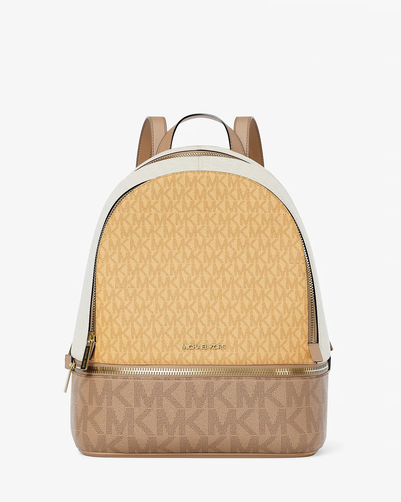 Michael Kors Rhea — средний рюкзак с логотипом в цветовых блоках — 1