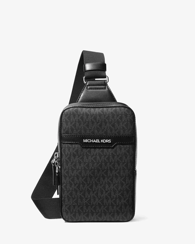 Рюкзак-слинг Michael Kors Cooper Signature с логотипом