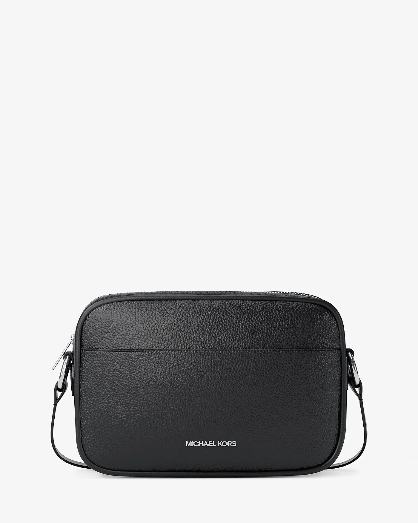 Michael Kors Jet Set — большая сумка кросс-боди из зернёной кожи — 1