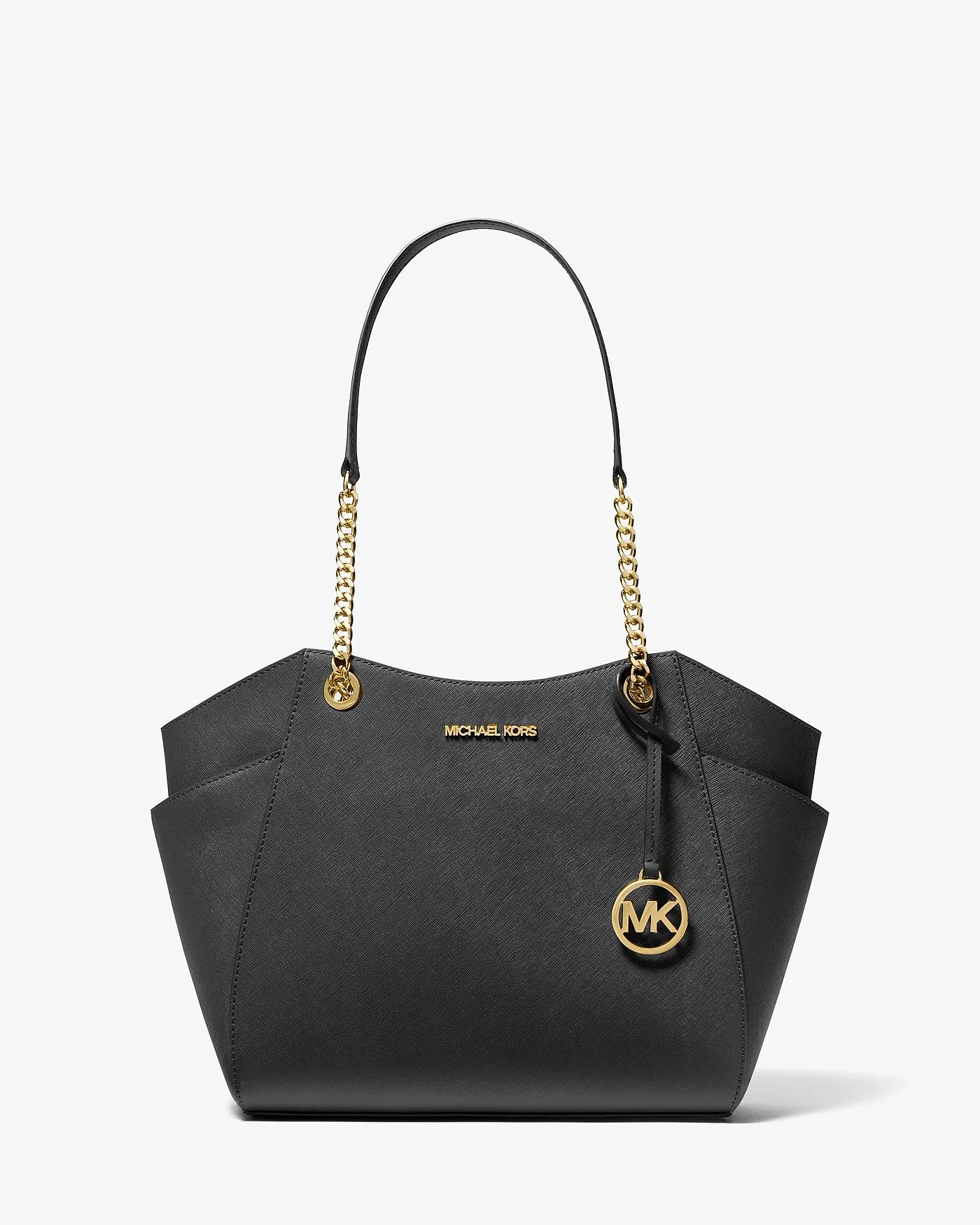 Michael Kors сумка на плечо Jet Set Large из кожи сафьяно — 1
