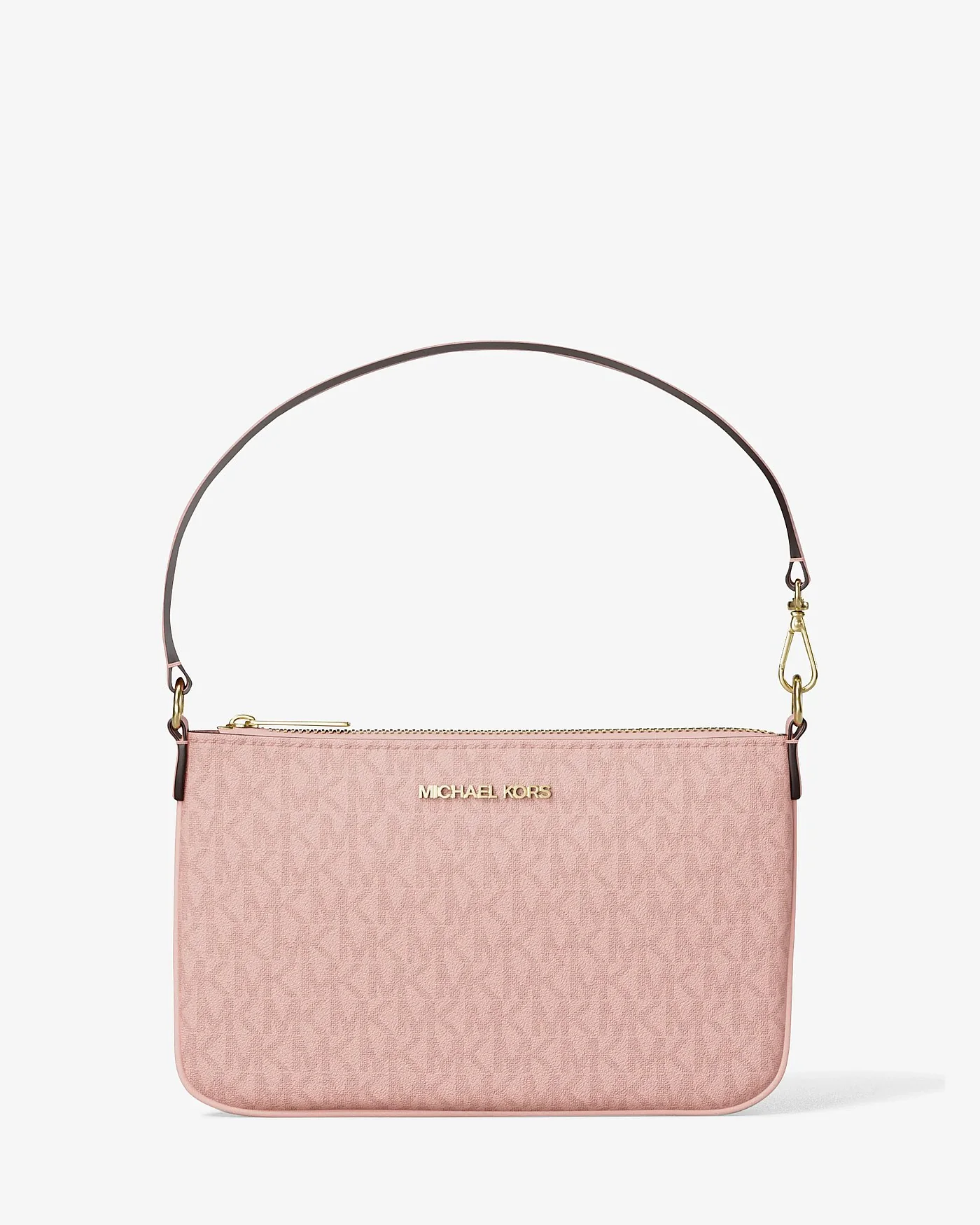 Кошелёк-клатч Michael Kors Jet Set с фирменным логотипом на ремешке — 5