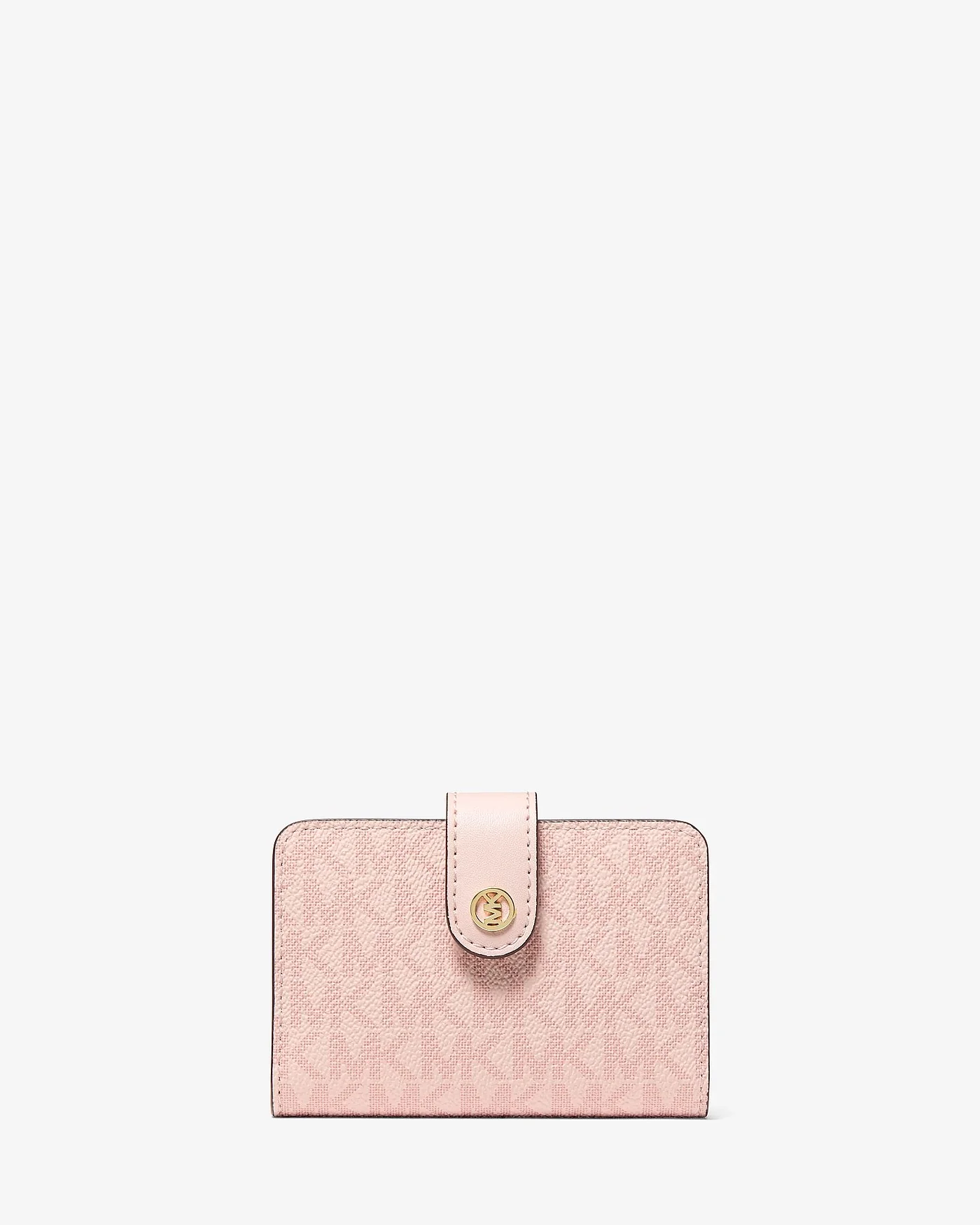 Кошелёк Michael Kors Jet Set Travel Small Signature Logo Billfold — 1